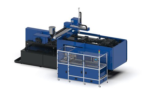 Pallet box auto change system 1
